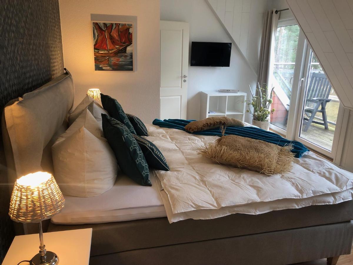Romantisches Ferienhaus Boddenblick Mit Sauna Pruchten Esterno foto